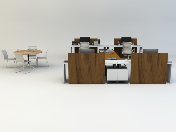 3d herman miller office - Herman Miller Office 1 by mrviz